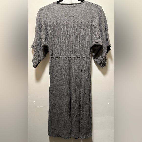 Max Studio Knit Dress Grey Size Small Flattering - Picture 2 of 7